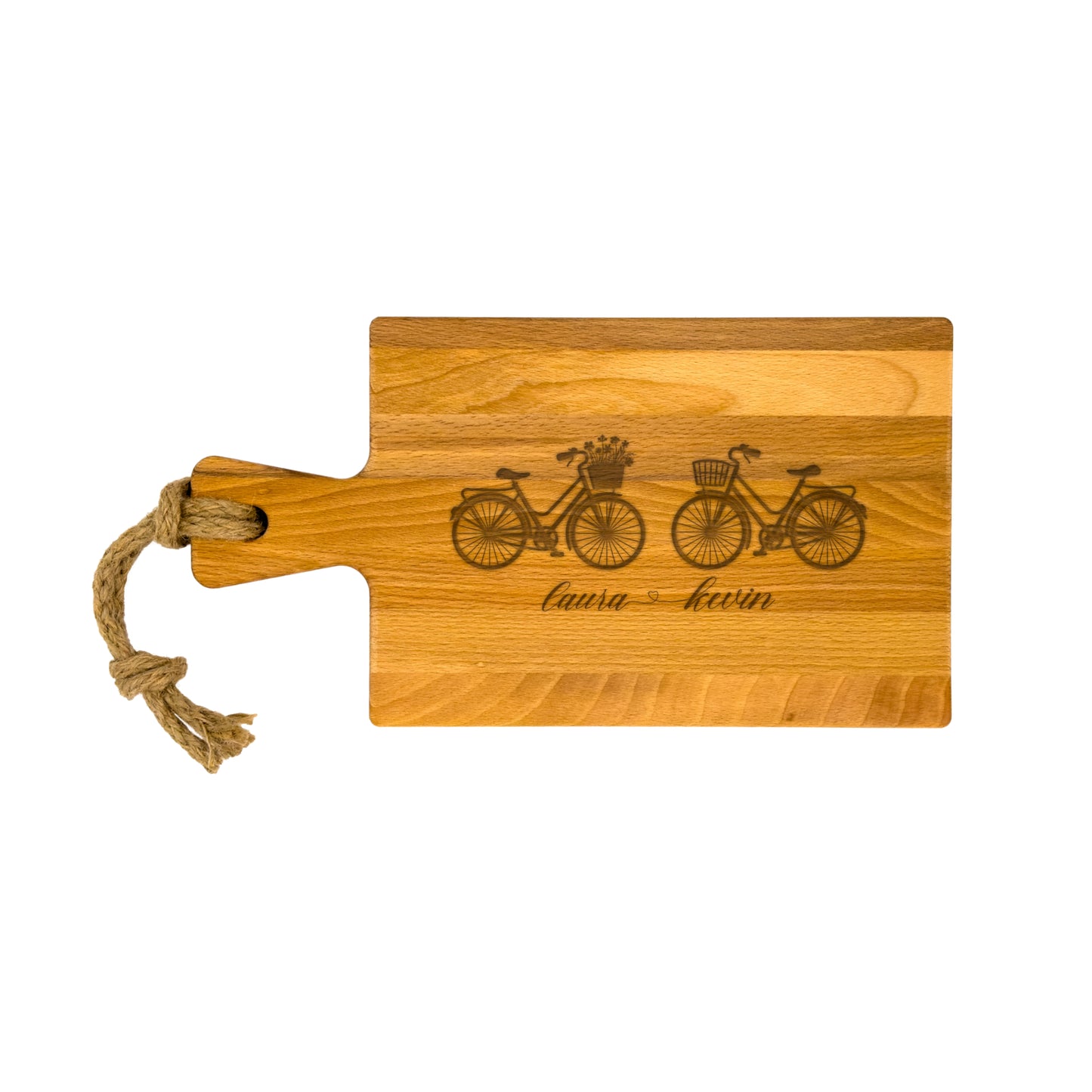 Personalized Cutting Board Bicycle Theme 34.5cm