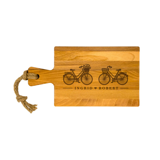 Personalized Cutting Board Bicycle Theme 34.5cm