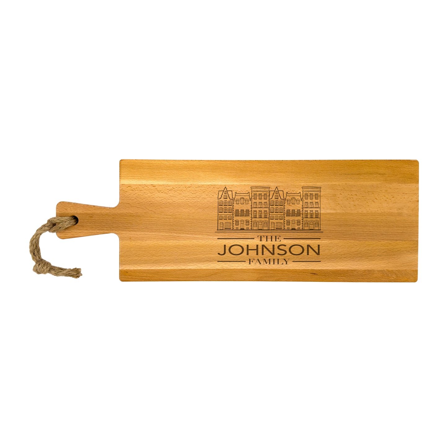 Canal House Theme Personalized Cutting Board 59cm horizontal