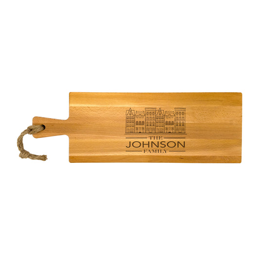 Canal House Theme Personalized Cutting Board 59cm horizontal