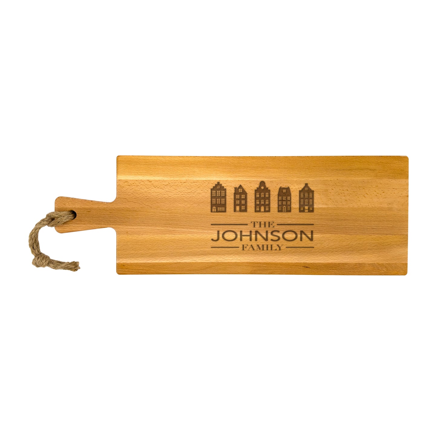 Canal House Theme Personalized Cutting Board 59cm horizontal