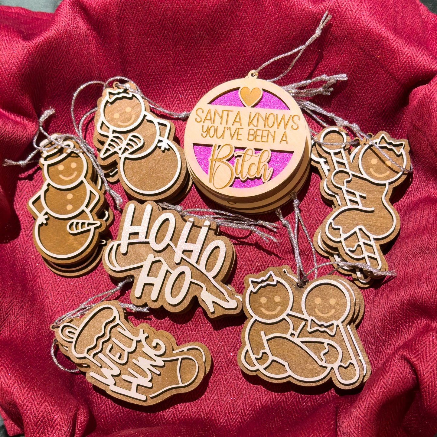 Funny Gingerbread Ornaments